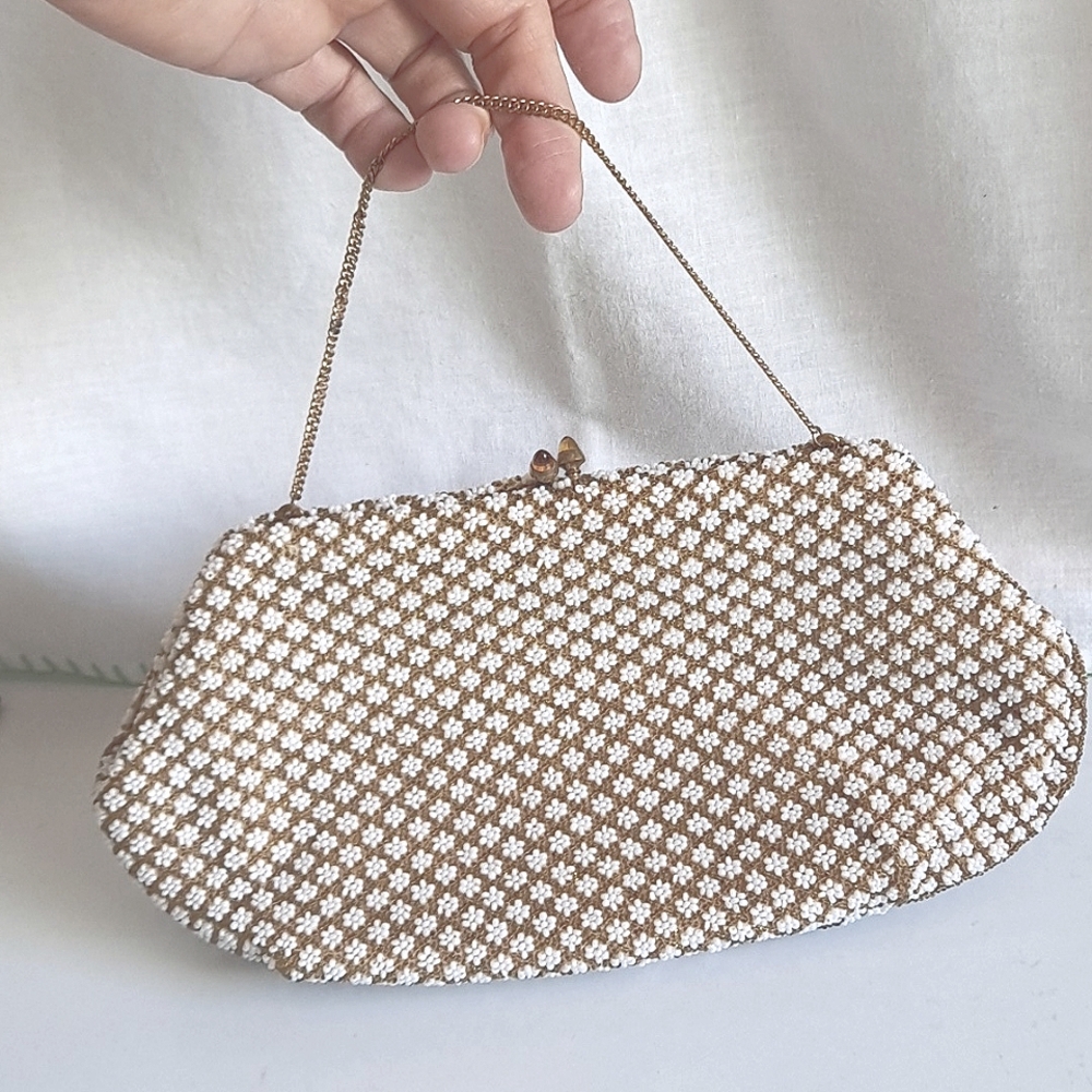 Vintage Bags By Josef Beaded Purse